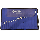 16 Piece Combination Spanner Set 8-32mm With Case - Weldi Wed