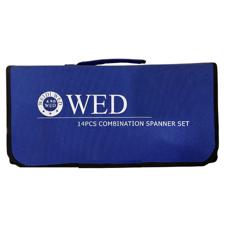 14 Piece Combination Spanner Set Handy Case - Weldi Tools