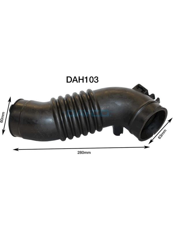 Air Intake Hose - DAH103 - DAYCO | Universal Auto Spares