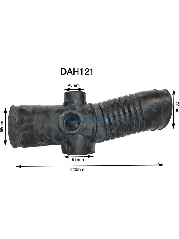 Air Intake Hose - DAH121 - DAYCO | Universal Auto Spares