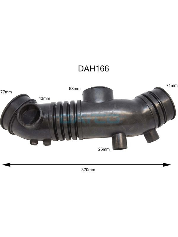 Air Intake Hose - DAH166 - DAYCO | Universal Auto Spares