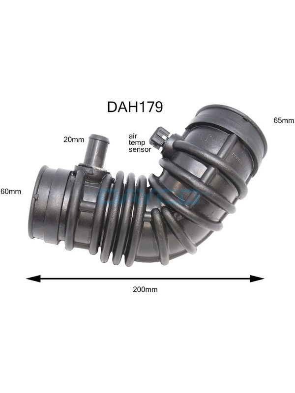 Air Intake Hose - DAH179 - DAYCO | Universal Auto Spares