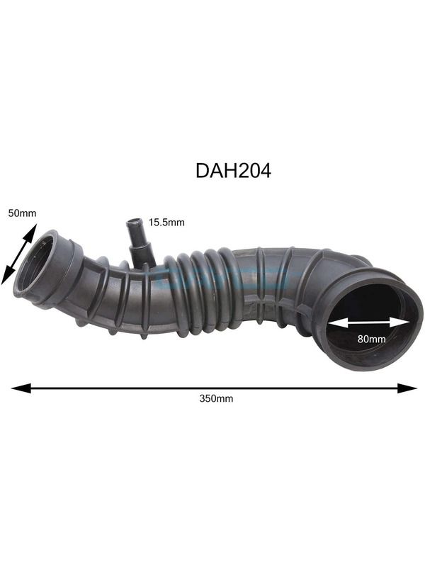 Air Intake Hose - DAH204 - DAYCO | Universal Auto Spares