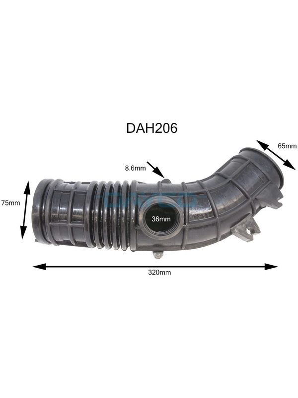 Air Intake Hose - DAH206 - DAYCO | Universal Auto Spares
