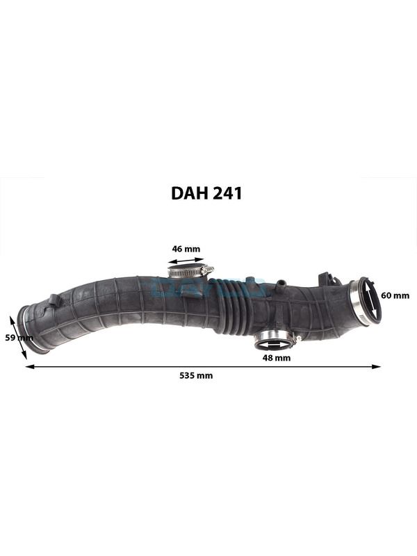 Air Intake Hose - DAH241 - DAYCO | Universal Auto Spares