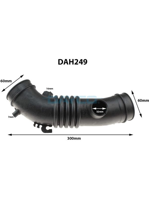 Air Intake Hose - DAH249 - DAYCO | Universal Auto Spares