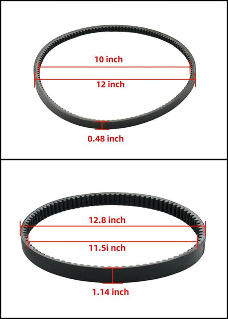 Golf Cart Drive Starter Belt Fit For Yamaha G2 G5 G8 G9 G14 G16 G22 G29 J55-G6241-00 DB-YMA001 - Machter