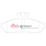 Sp Street Performance Brake Pads Chrysler/Holden/Mitsubishi 1978-97 Front DB1085SP - DBA | Universal Auto Spares