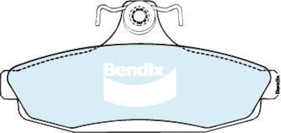 Brake Pad Set For Toyota DB1098 GCT - Bendix | Universal Auto Spares
