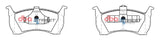 Ss Street Series Brake Pads Ford 1988-03 Front DB1108SS - DBA | Universal Auto Spares