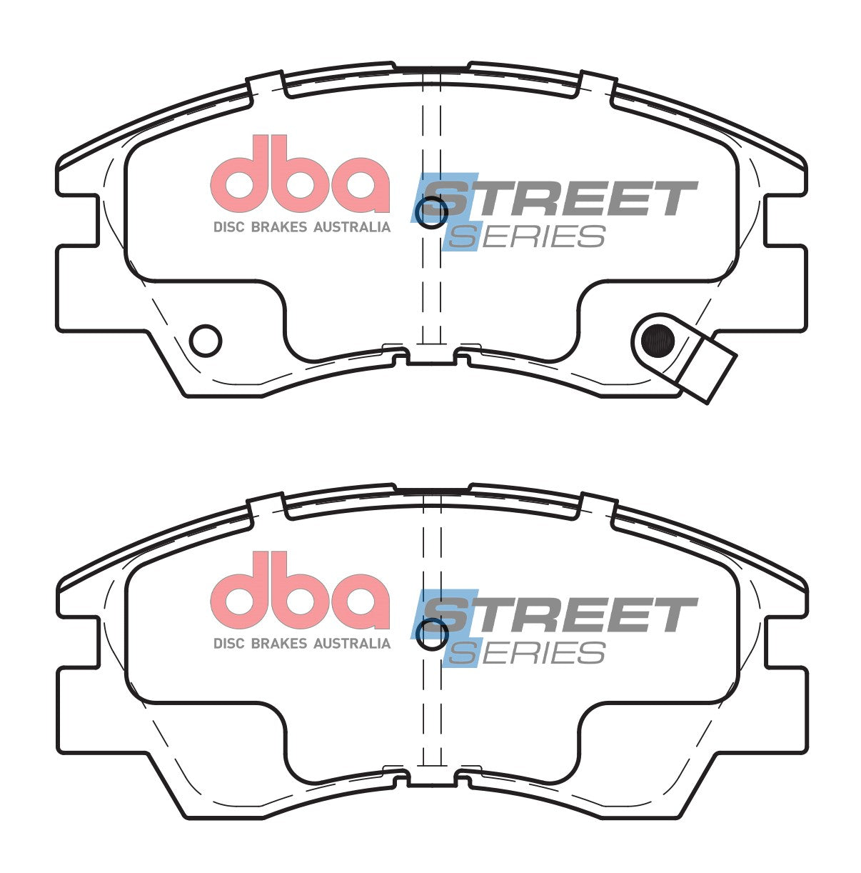 Ss Street Series Brake Pads Mitsubishi 1986-07 Front DB1113SS - DBA