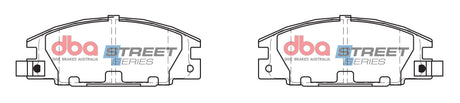 Ss Street Series Brake Pads Holden & Isuzu 1980-02 Front DB1116SS - DBA | Universal Auto Spares