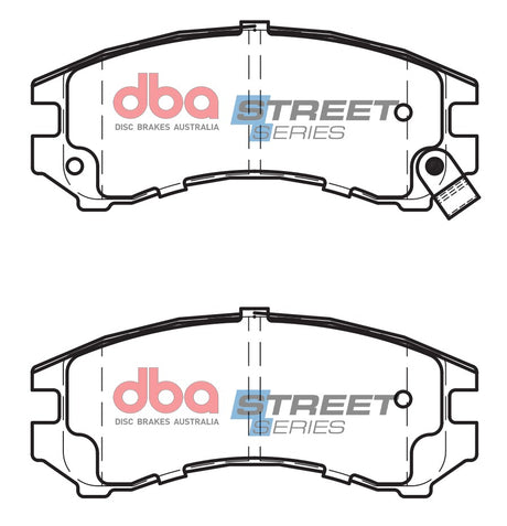 Ss Street Series Brake Pads Holden/Nissan & Suzuki 1987-2014 Front DB1117SS - DBA | Universal Auto Spares