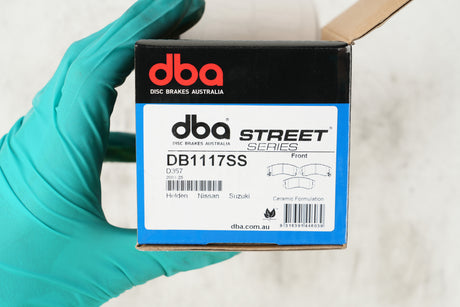 Ss Street Series Brake Pads Holden/Nissan & Suzuki 1987-2014 Front DB1117SS - DBA | Universal Auto Spares