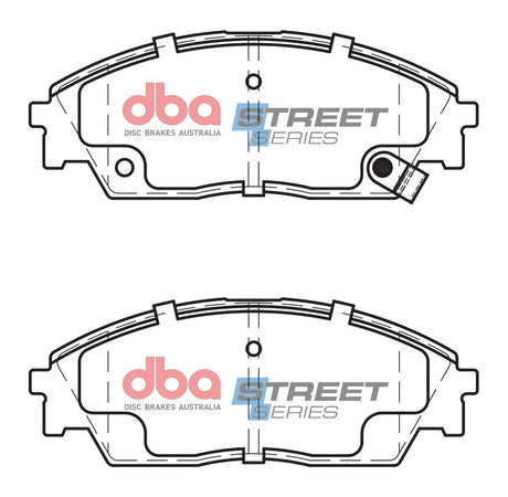 Ss Street Series Brake Pads Honda 1985-2014 Front DB1123SS - DBA | Universal Auto Spares