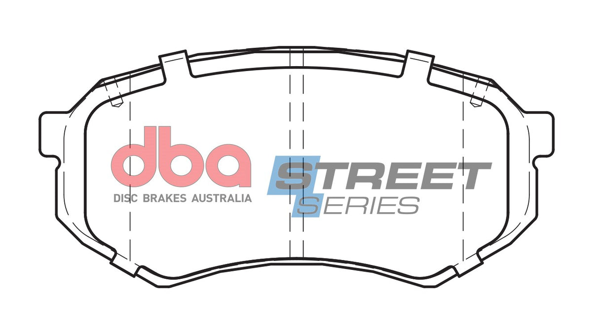 Ss Street Series Brake Pads Toyota 1988-98 Front DB1141SS - DBA
