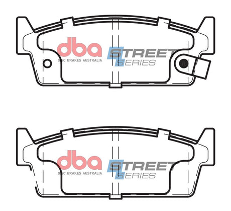 Ss Street Series Brake Pads Nissan 1986-2001 Rear DB1144SS - DBA | Universal Auto Spares