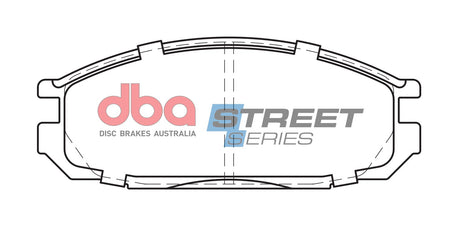 Ss Street Series Brake Pads Ford & Nissan 1987-98 Rear DB1146SS - DBA | Universal Auto Spares