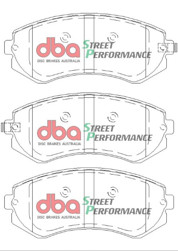 Sp Performance Brake Pads Nissan Patrol Gu Y61 97-14 Rear DB1148SP - DBA