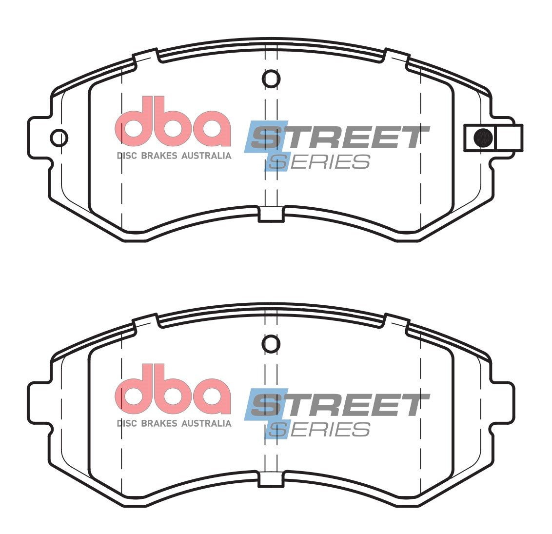 Ss Street Series Brake Pads Nissan Gu Y61 97-14 Rear DB1148SS - DBA