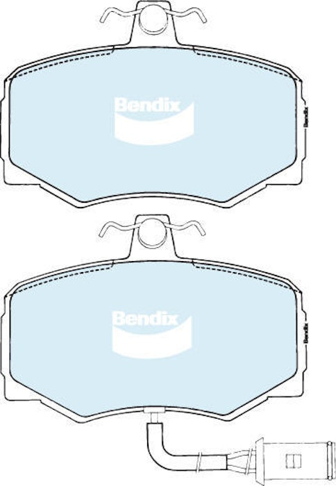 Brake Pad Set For Jaguar DB1153 GCT - Bendix