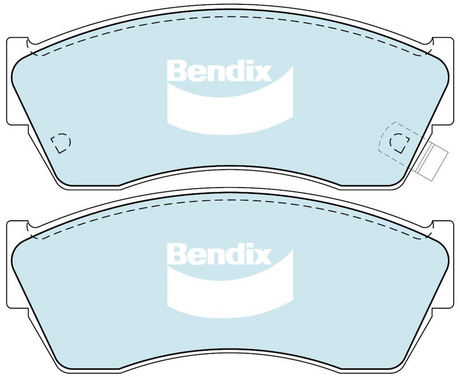 Brake Pad Set For Holden, Suzuki DB1155 GCT - Bendix | Universal Auto Spares