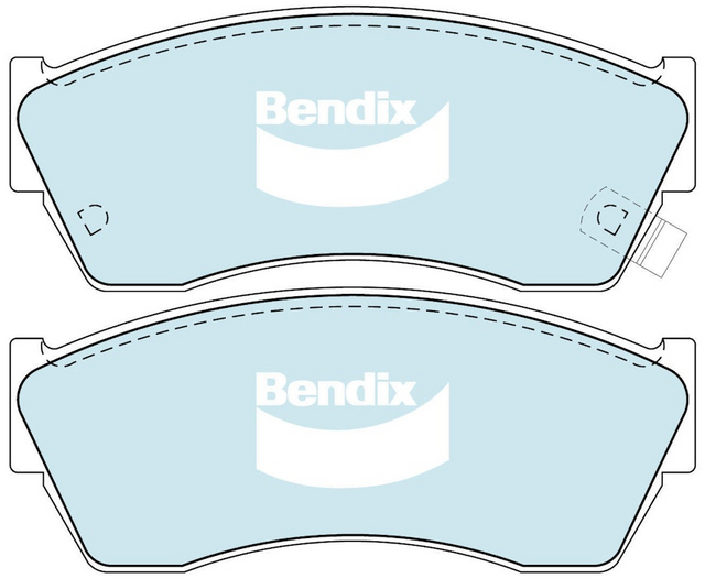 Brake Pad Set For Holden, Suzuki DB1155 GCT - Bendix | Universal Auto Spares