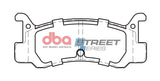Ss Street Series Brake Pads Daihatsu/Eunos/Ford & Mazda 1985-2000 Rear DB1159SS - DBA | Universal Auto Spares