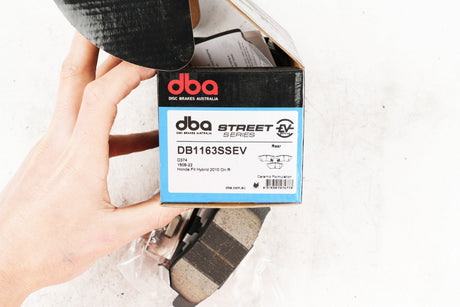 Ssev Street Series Brake Pads Honda Fit Hybrid 2010 On Rear DB1163SSEV - DBA | Universal Auto Spares
