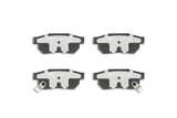 Ssev Street Series Brake Pads Honda Fit Hybrid 2010 On Rear DB1163SSEV - DBA