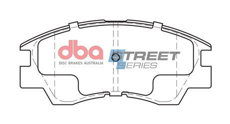 Ss Street Series Brake Pads Mitsubishi Express & L300 1988-2001 Front DB1168SS - DBA | Universal Auto Spares