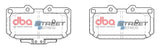 Ss Street Series Brake Pads Nissan & Subaru 1989-2004 Front DB1170SS - DBA