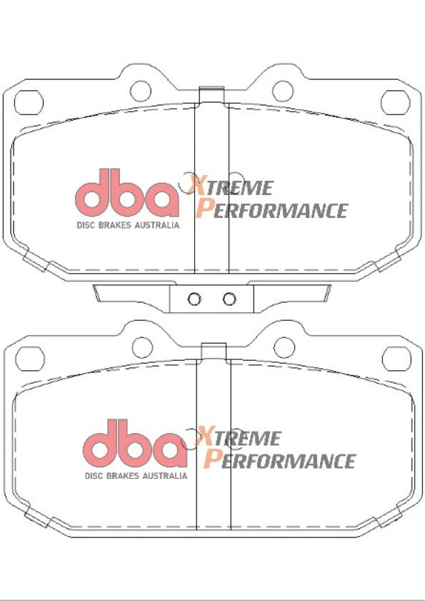 Xp Performance Brake Pads Nissan & Subaru 1989-2004 Front R90 Approved DB1170XP - DBA