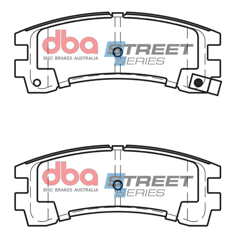 Ss Street Series Brake Pads Nissan 1986-2000 Rear DB1175SS - DBA | Universal Auto Spares