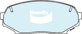 Brake Pad Set For Mazda DB1178 GCT - Bendix | Universal Auto Spares