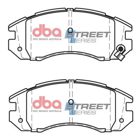 Ss Street Series Brake Pads Isuzu & Subaru 1990-2002 Front DB1185SS - DBA | Universal Auto Spares