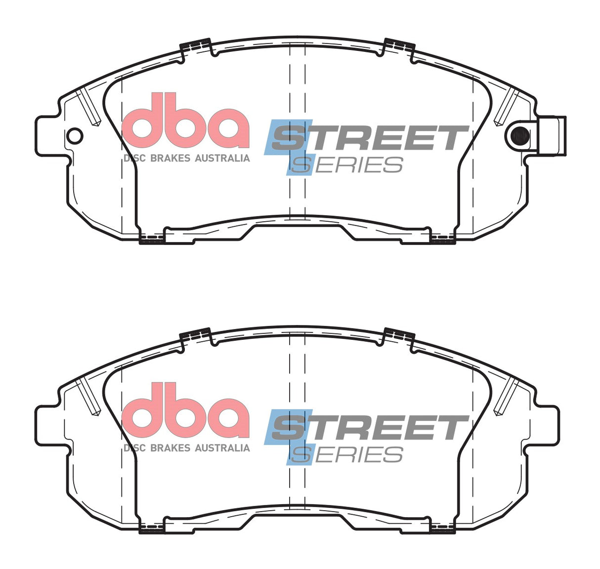 Ss Street Series Brake Pads Nissan 1989-99 Front DB1187SS - DBA