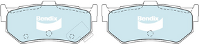 Brake Pad Set For Suzuki DB1196 GCT - Bendix | Universal Auto Spares