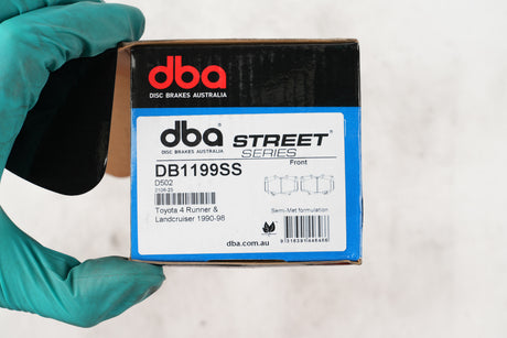 Ss Street Series Brake Pads Toyota 4 Runner & Landcruiser 1990-98 Front DB1199SS - DBA | Universal Auto Spares