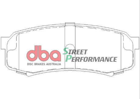 Sp Performance Brake Pads Lexus/Mitsubishi & Toyota 1990-2014 Rear R90 Approved DB1200SP - DBA | Universal Auto Spares