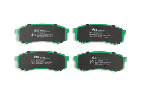 Sp Performance Brake Pads Lexus/Mitsubishi & Toyota 1990-2014 Rear R90 Approved DB1200SP - DBA | Universal Auto Spares