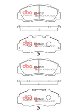 Race Brake Pads Honda 1990-2006 Front DB1206RP - DBA