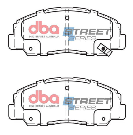 Ss Street Series Brake Pads Daihatsu Rocky/Feroza 1988 1999 Front DB1212SS - DBA | Universal Auto Spares