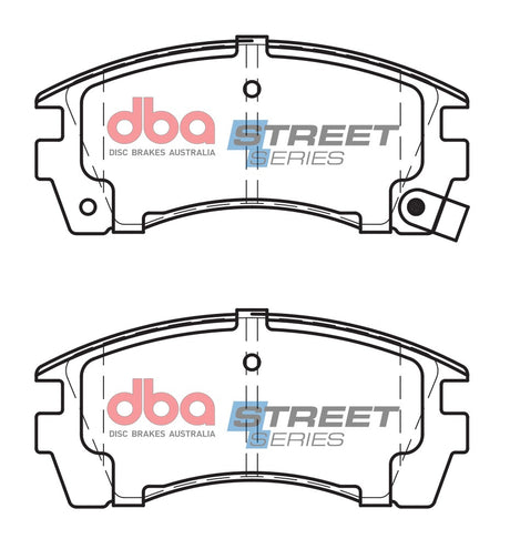 Ss Street Series Brake Pads Mazda & Nissan 1991-99 Front DB1216SS - DBA | Universal Auto Spares