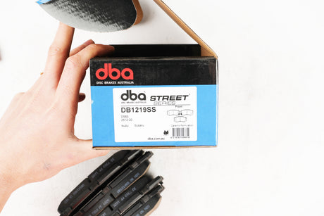 Ss Street Series Brake Pads Isuzu & Subaru 1990-96 Front DB1219SS - DBA | Universal Auto Spares