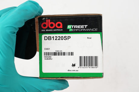 Sp Performance Brake Pads Nissan & Subaru 1989-2007 Rear DB1220SP - DBA | Universal Auto Spares