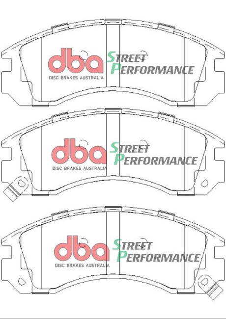 Sp Performance Brake Pads Mitsubishi 1991-2014 Front DB1223SP - DBA | Universal Auto Spares