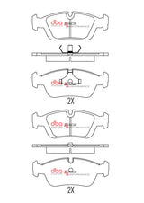 Race Brake Pads Bmw 318 94 99 Front DB1224RP - DBA