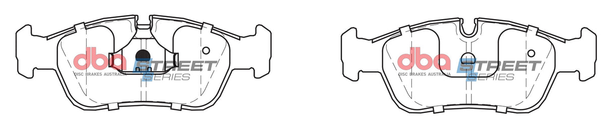 Ss Street Series Brake Pads Bmw 1989-2014 Front(suits Wear Sensor DBAWS1004) DB1224SS - DBA