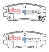 Ss Street Series Brake Pads Mitsubishi 1991-2014 Rear DB1231SS - DBA | Universal Auto Spares
